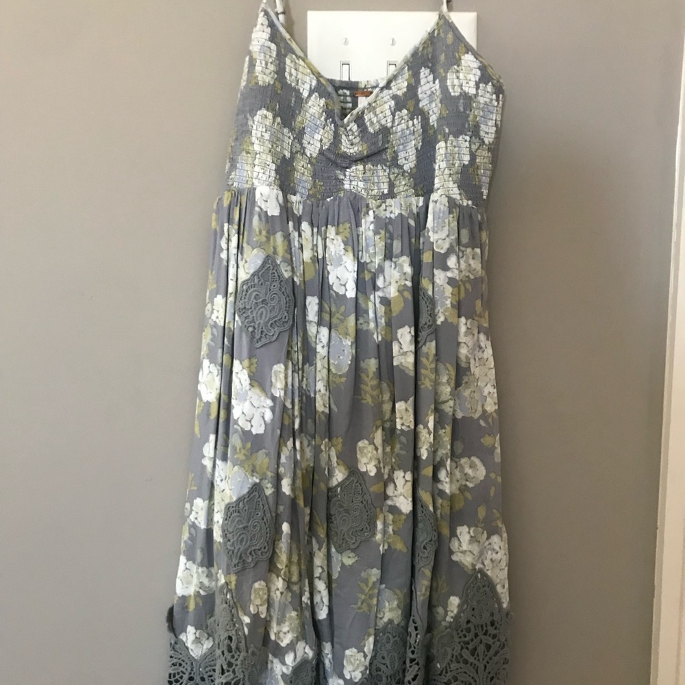 Free People | Flower Print Dress | RARE | S |